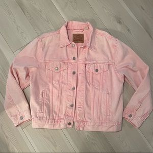 Levi’s Classic Jean Jacket-Pink XL